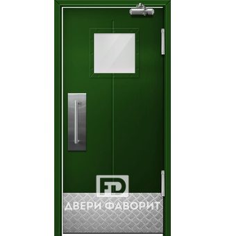 противопожарная дверь с доводчиком, модель МД-1856