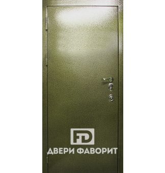 Дверь окрашена порошковой краской