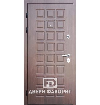 Дверь без глазка с шумоизоляцией