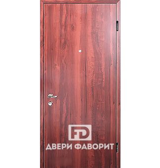 модель стальной двери с ламинированной панелью