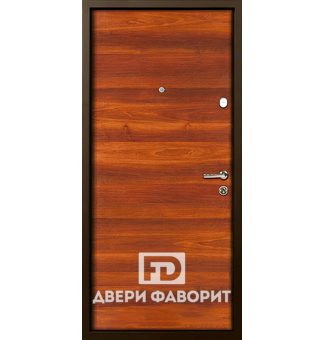 стальная дверь с ламинатом вид внутри