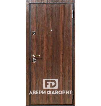 стальная дверь с ламинатом вид снаружи